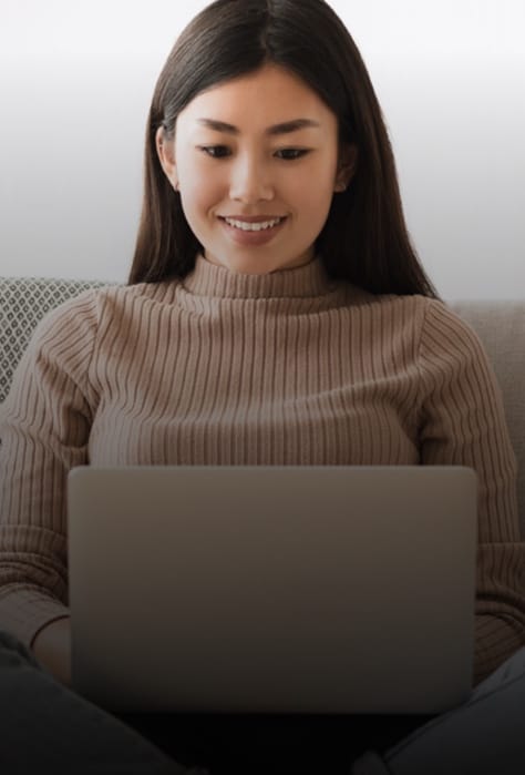 Woman on laptop